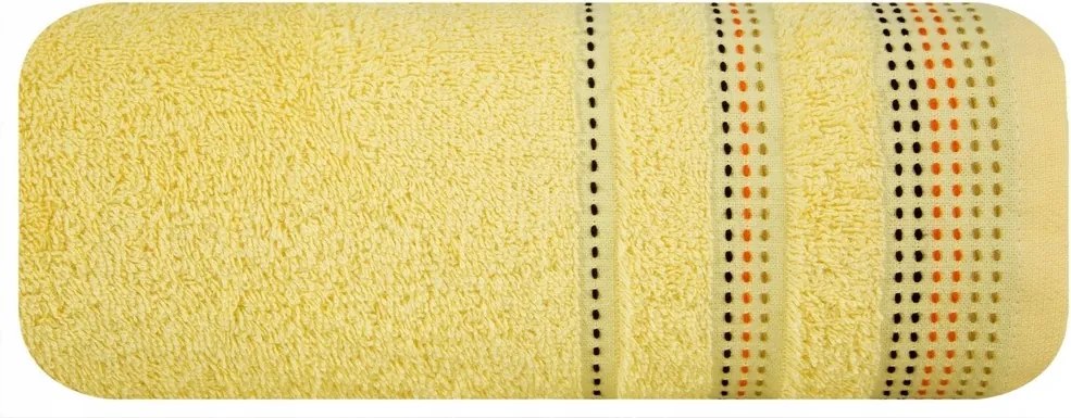 Pola törölköző 70x140 sárga frottír 500 g/m2