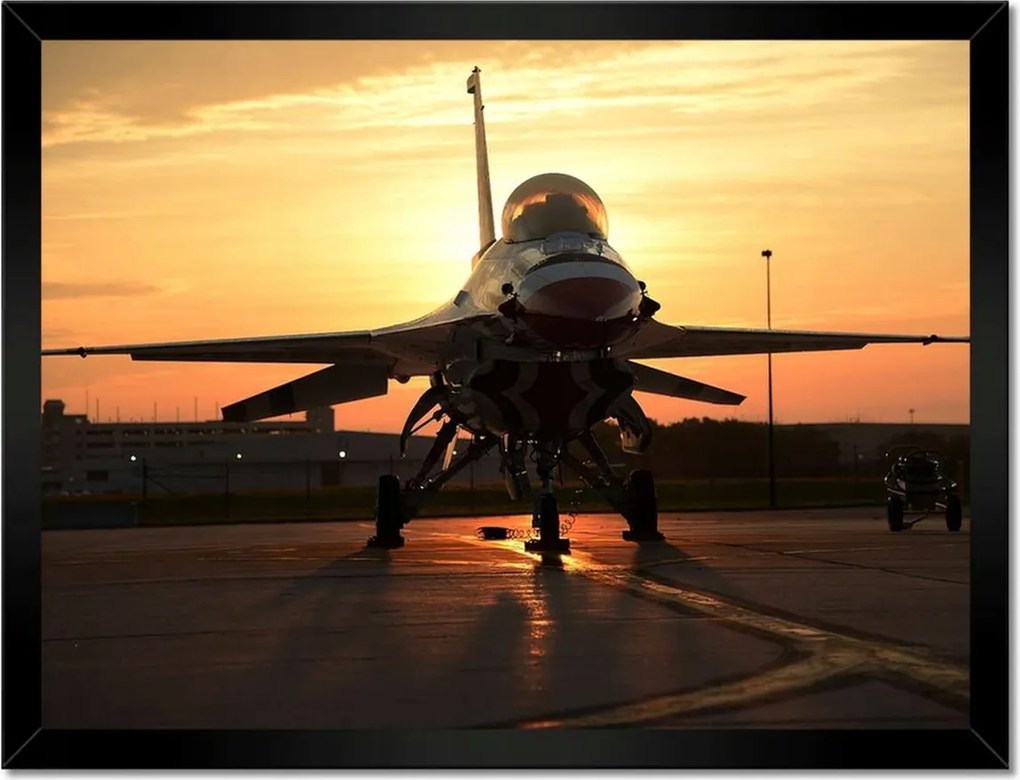 Poszterek keretben 40x30 F16 Thunderbird