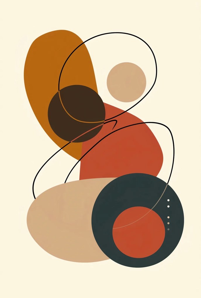 Poszter 61x90,5cm Harmónia geometria