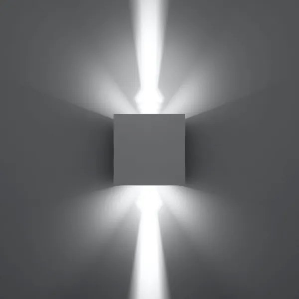 LED Kültéri fali lámpa LUCA LED/6W/230V IP54