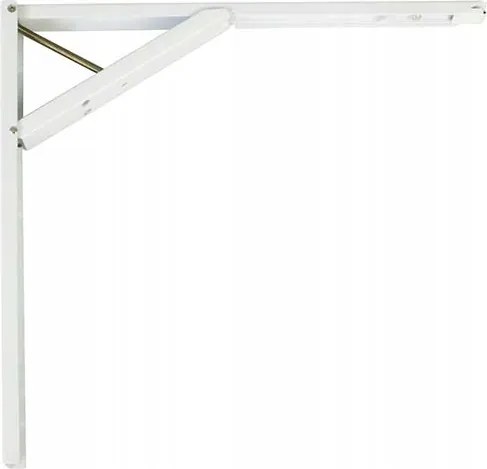 Bútorkonzol rugós 350mm fehér mod.5