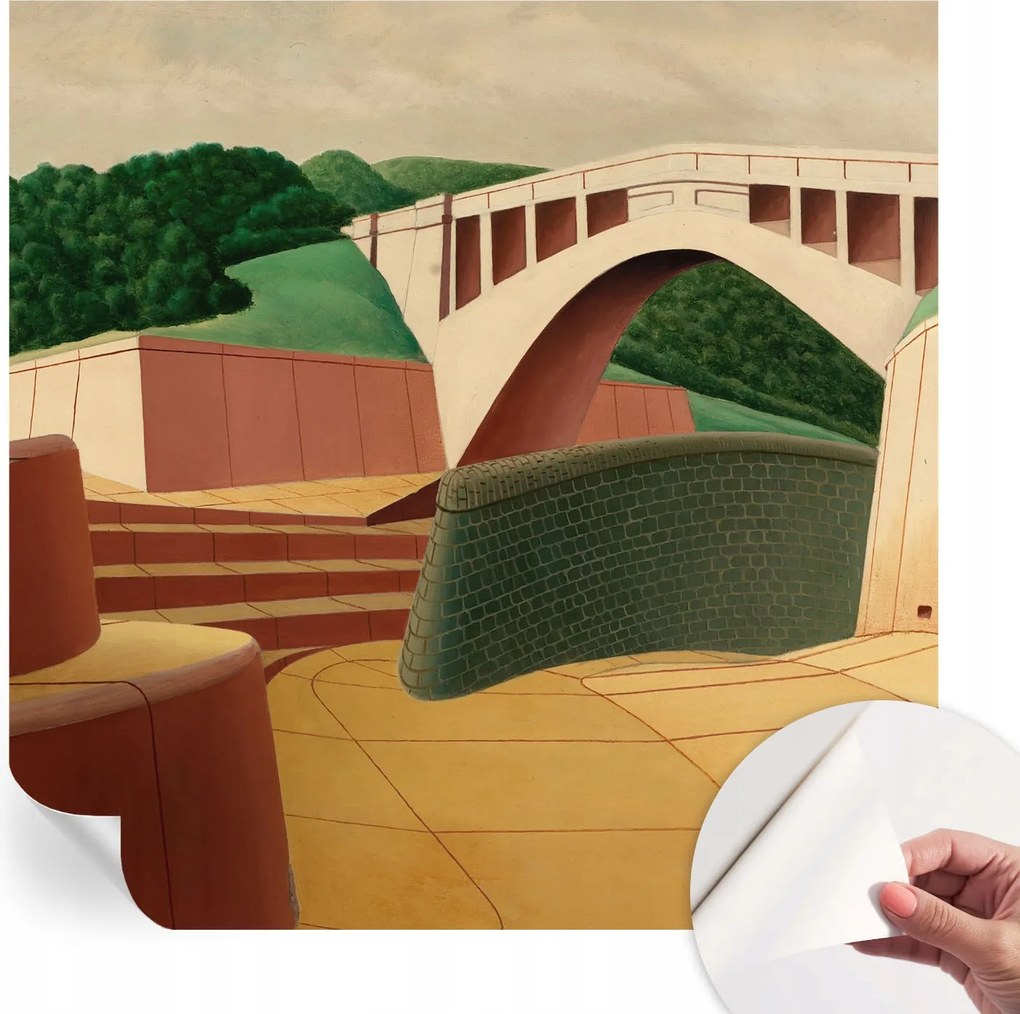 Falra ragasztható fali fotótapéta Csendes táj 250x250 cm