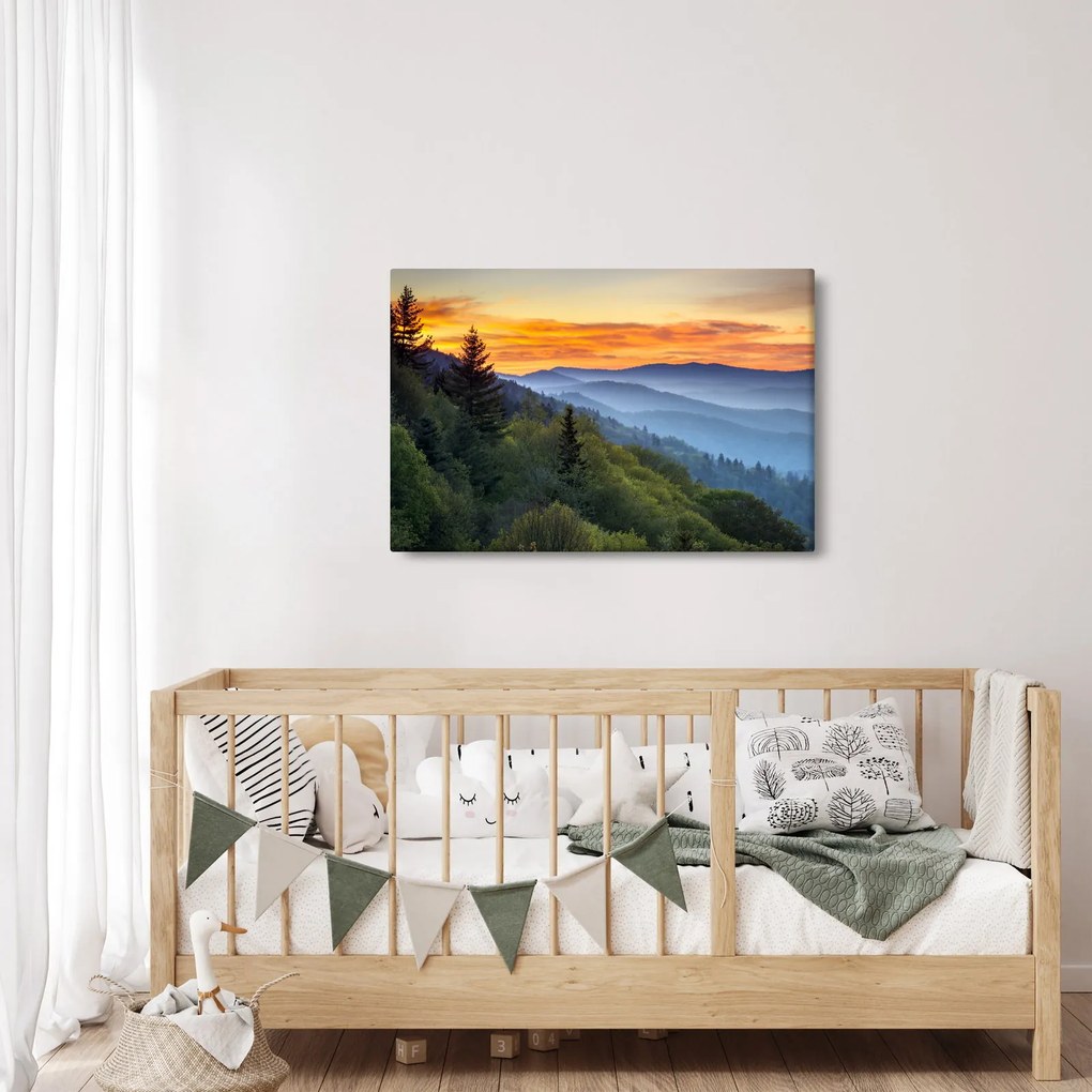 Kep - Vörös hajúak a hegyekben (90x60 cm)