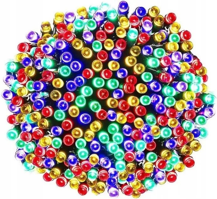 Karácsonyfa Fényfüzér Kültéri/beltéri 1000 Led Többszínű Karácsonyi Dekoráció