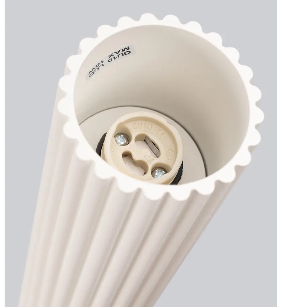 Krémszínű spotlámpa Gleam – Sollux