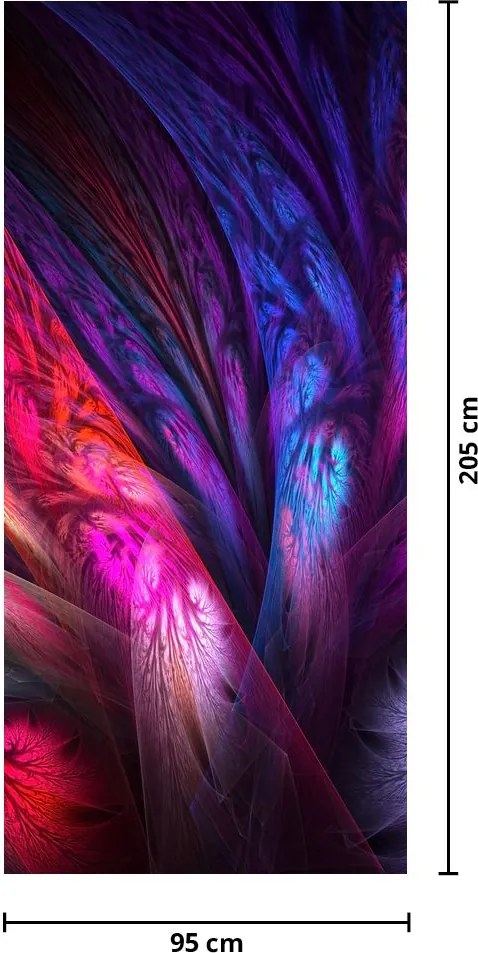 Fotótapéta ajtóra - Fa (95x205cm)