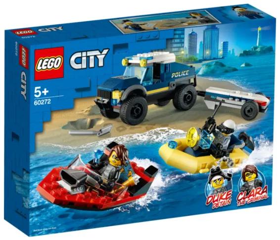 LEGO City 60272 - Elit rendőrség hajószállító