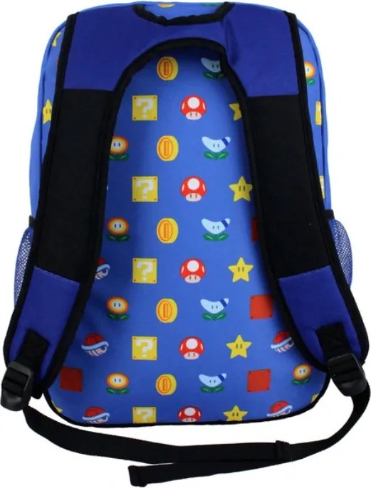Super Mario Level-Up hátizsák, táska 35 cm