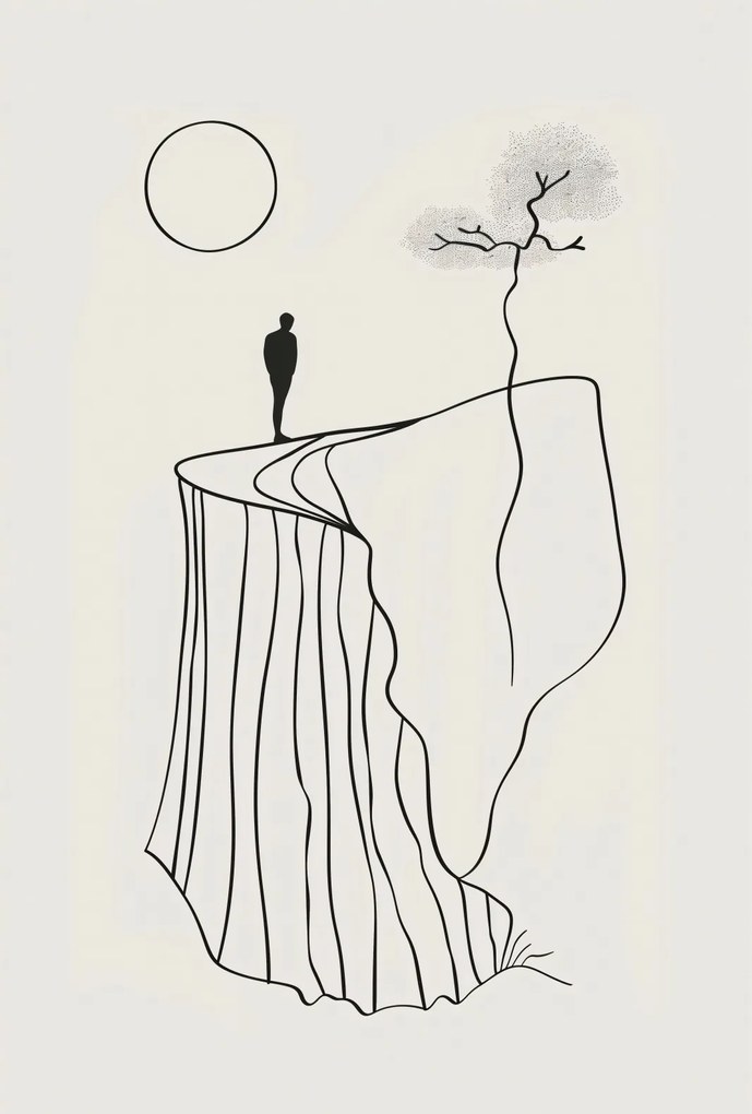 Poszter 67,5x100cm Magány és magasztosság