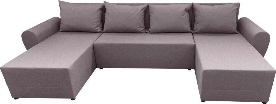 Univerzális ülőgarnitúra, szürkésbézs Taupe, DAKAR NEW U