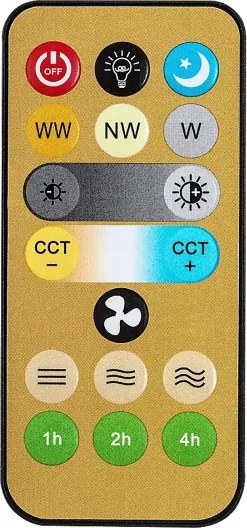 Rabalux 74031 - LED állólámpa ventilátorral, átmérő 30 cm 1xE27/16W/230V