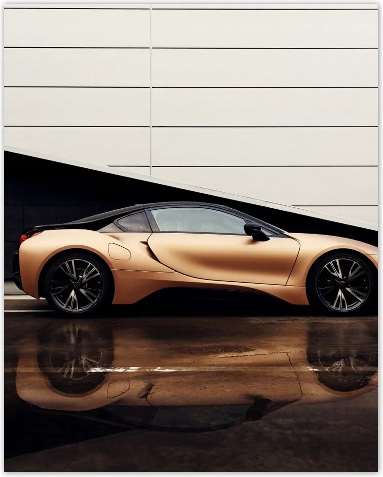 Poszterek 40x50 Arany Bmw Autó