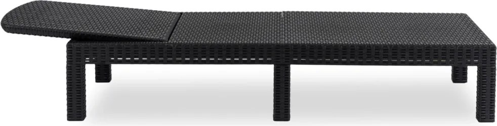 Fotel Ogrodowy ARIZONA Czarny Technorattan