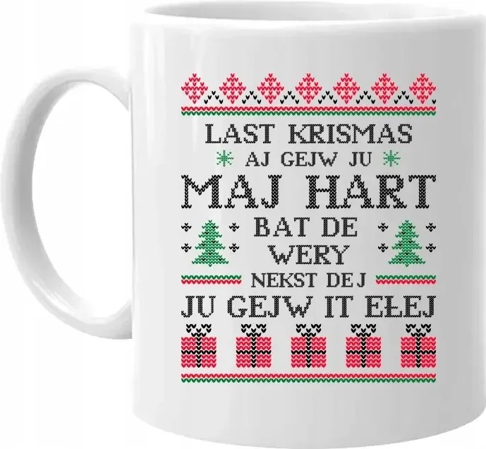 Last krismas aj gejw ju május kemény Bögre Karácsonyi Ajándék