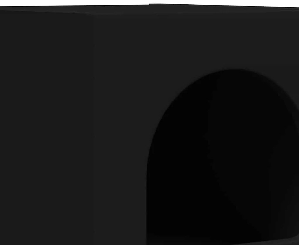 Éjjeli asztal Fekete 29.5 x 35 x 50 cm Faanyag