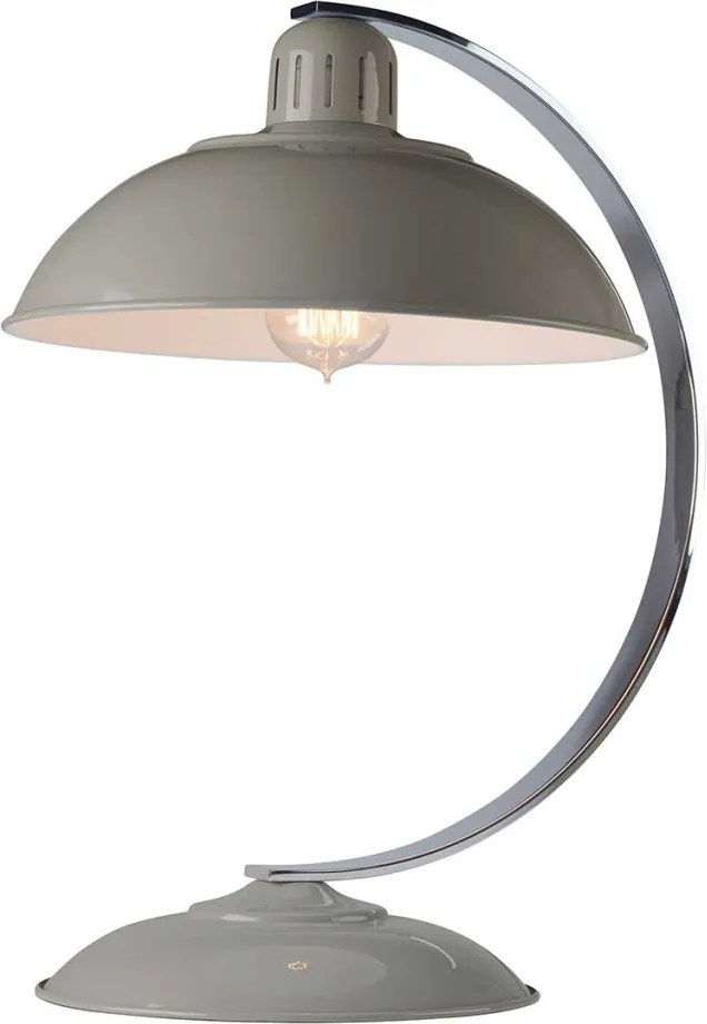 Elstead Lighting FRANKLIN FRANKLIN-GREY Asztali lámpa 1x60W/E27