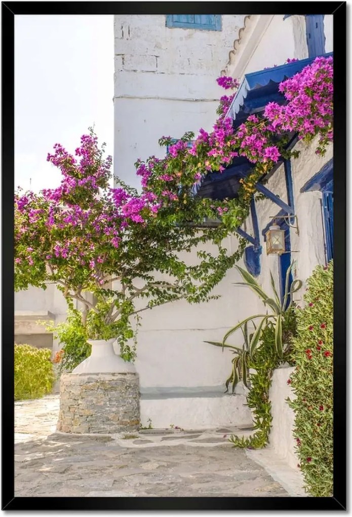 Poszterek keretben 40x60 Görögország Santorini