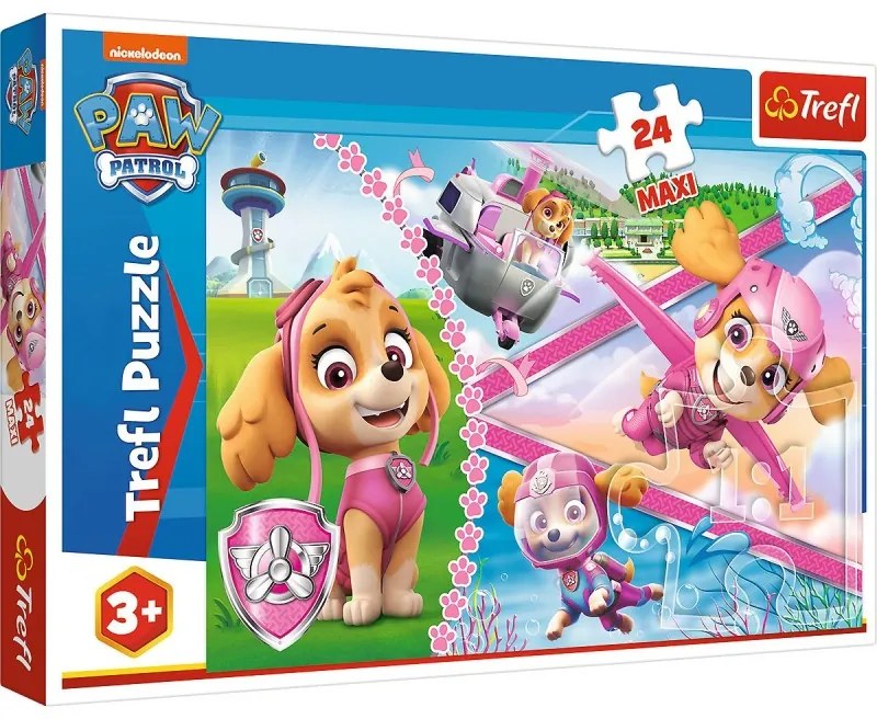 Gyermek Puzzle - Paw Patrol Sky 24 db