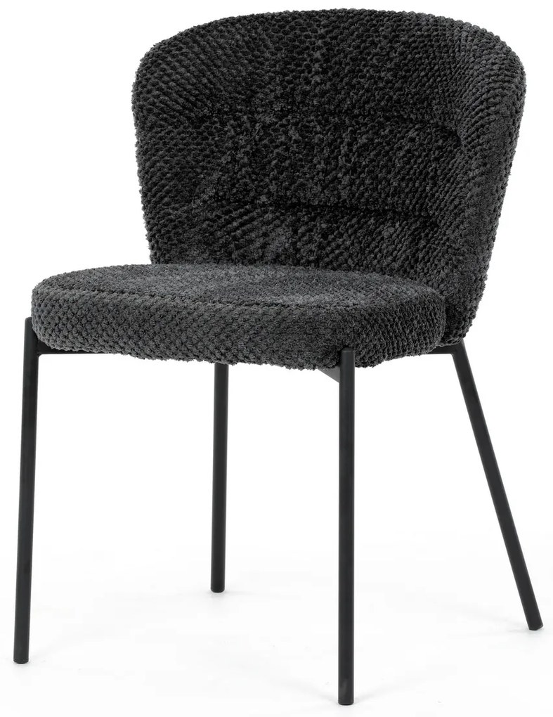Bouclé CT-W1077 GREY2 étkezőszék szett, 4 db
