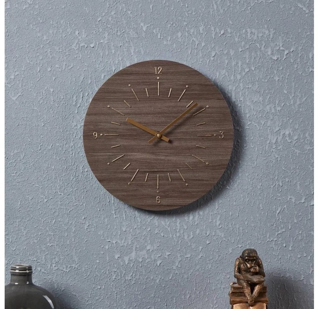 Eglo 425508 - Falióra TAKAHAGI 1xAA átm. 30 cm barna