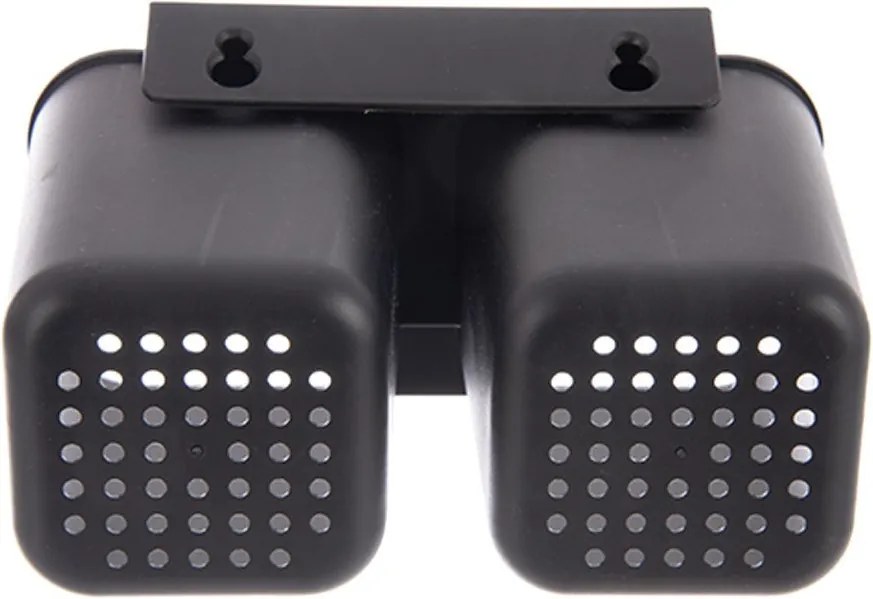 Fekete-fehér fém edényszárító 43x32 cm Deluxe – Orion