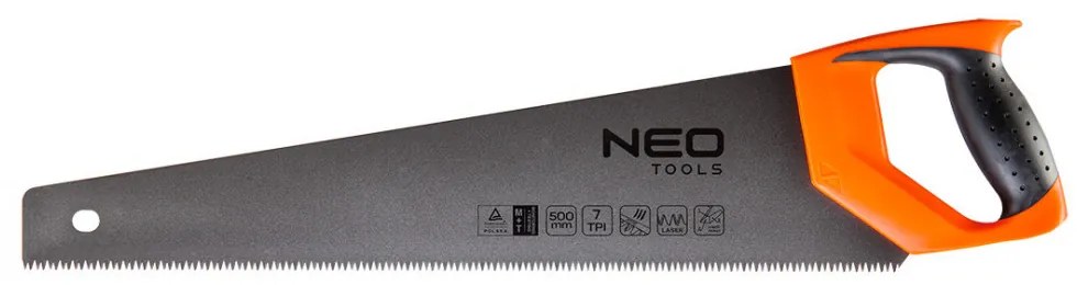Rókafarkú Fűrész 500Mm Gumir.Ny.7Tpi Neo Tools
