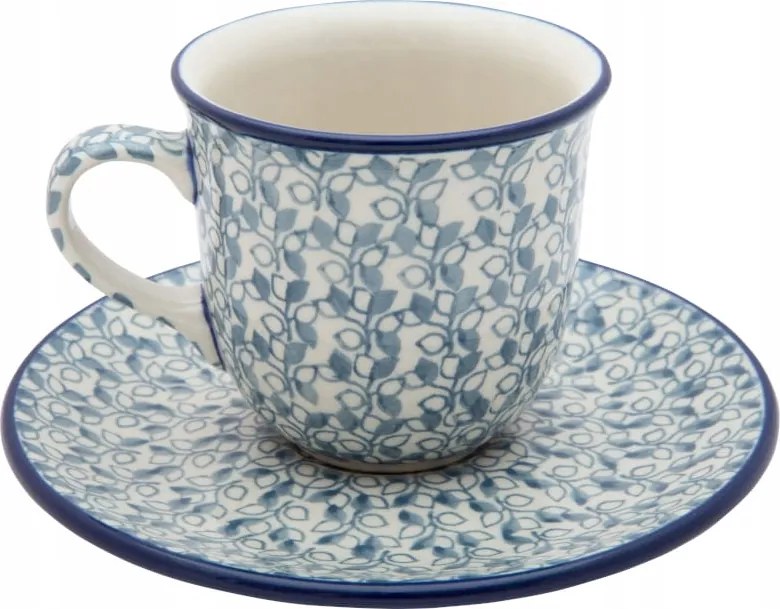 180 ml-es csésze csészealjjal Kerámia Boleszláv