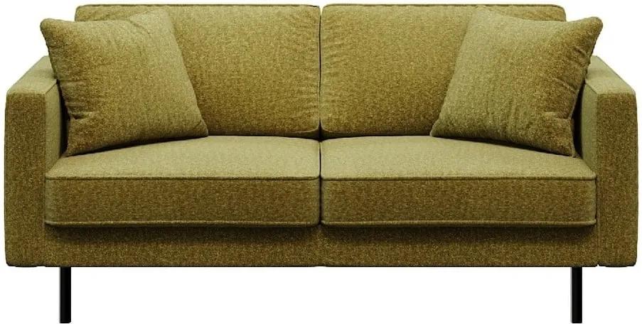 Kobo olívazöld kanapé, 167 cm - MESONICA