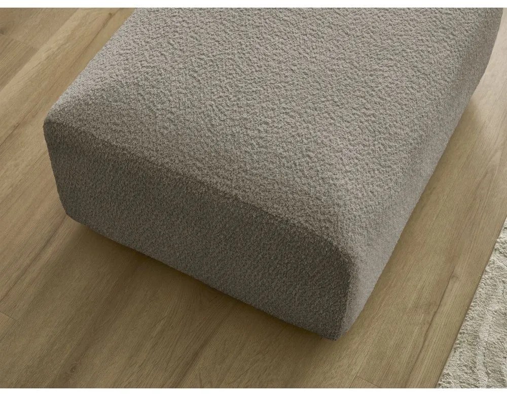 Szürkésbarna buklé lábtartó Tina – Bobochic Paris