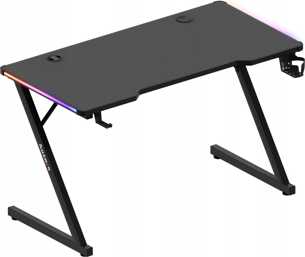 Ifjúsági Gamer Íróasztal Carbon Játékos Huzaro Hero 2.5 Rgb