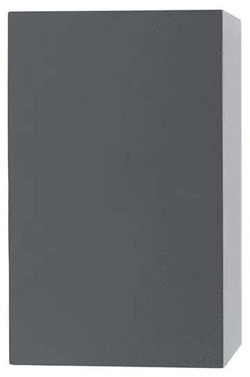 Modern fali lámpa sötétszürke 2-lámpás IP44 - Baleno