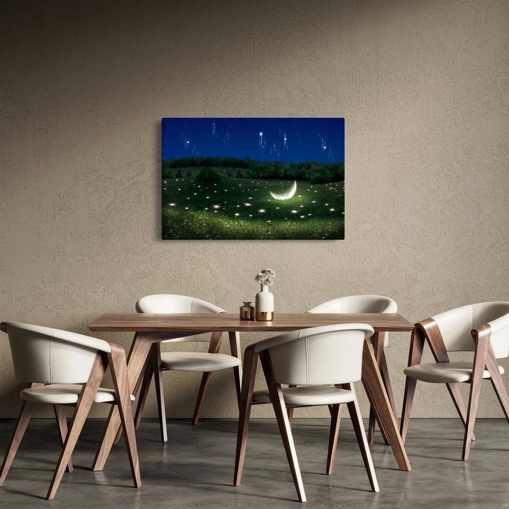 Kép - zuhanó égbolt (90x60 cm)