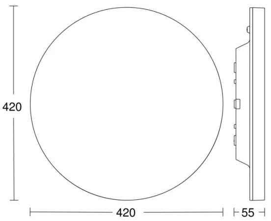 Steinel - LED Dimmelhető lámpa érzékelővel RS PRO R30plusSC 23,7W/230V 4000K
