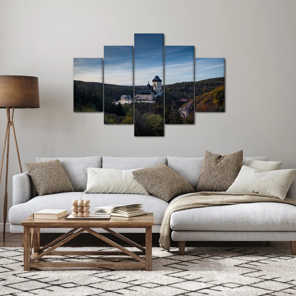Karlstejn képe (150x105 cm)