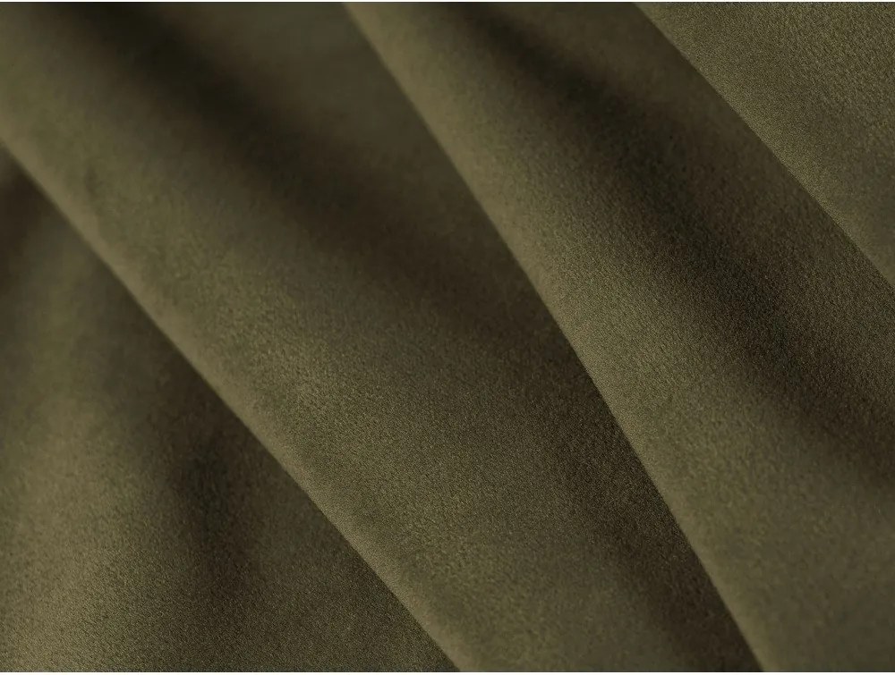 Zöld kárpitozott ágyneműtartós franciaágy ágyráccsal 160x200 cm Eric – Micadoni