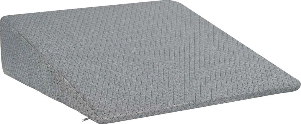 vidaXL Wedge párna Egyszínű Szürke 69 x 64 x 19 cm Memóriahab
