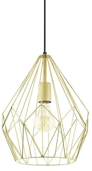 Eglo 49933 - Függeszték CARLTON 1xE27/60W/230V