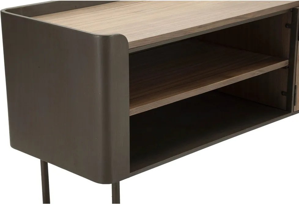 Barna jegenyefenyő TV-állvány 150x58 cm Toronto – Mauro Ferretti