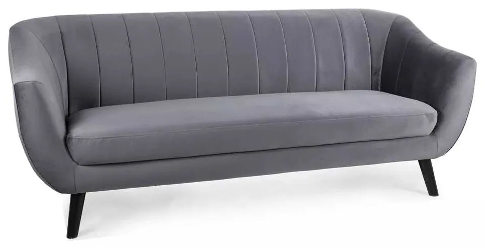 Elite Velvet kanapé, háromüléses, szürke