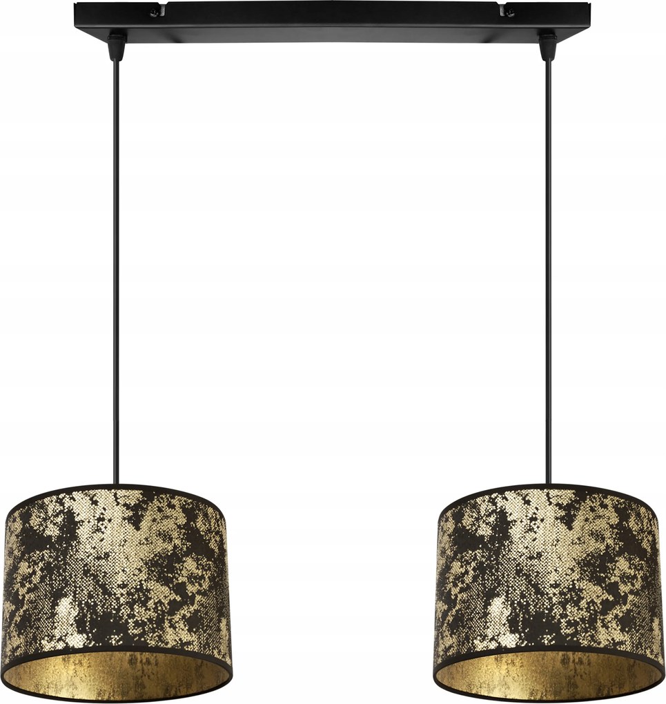 Mennyezeti Lámpa Lógó Csillár Glamour Díszléc Lámpabúra Arany Modern