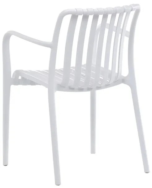 Fehér Műanyag Kerti Szék. CT-X7029 WT