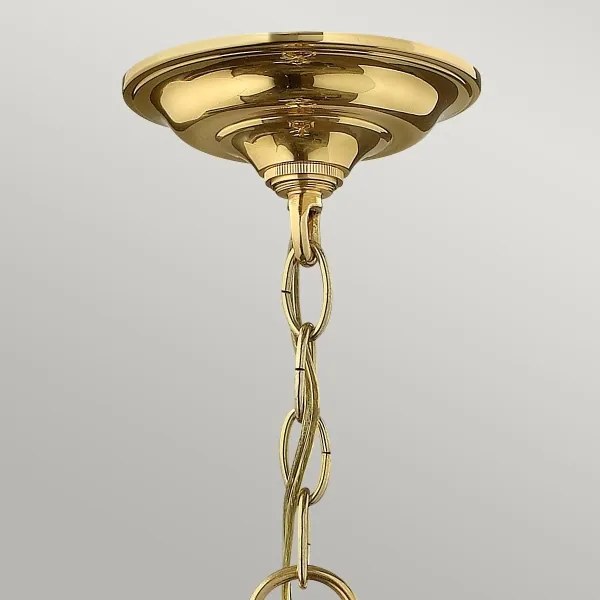 Hinkley HK-GENTRY-P-M-PB - GENTRY láncos csillár 4xE14/60W/230V arany