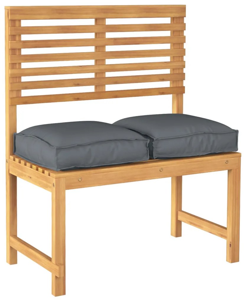Pallet párnák üléshez 2 db Antracit 40x40x8 cm Oxford szövet