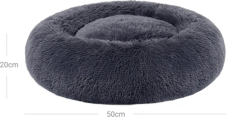 Kisállat fekhely macskának, kutyának, extra puha, 50cm