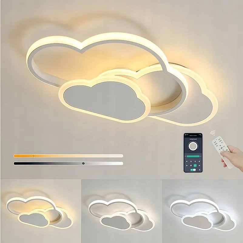 Mennyezeti Lámpa Felhő Led Állítható Csillár Modern Gyerekszoba
