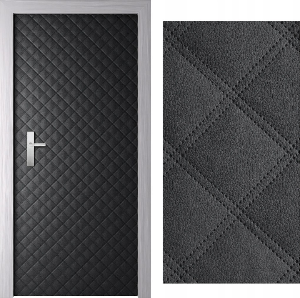 Ajtó kárpit Sonic 21 Grafit 110 cm