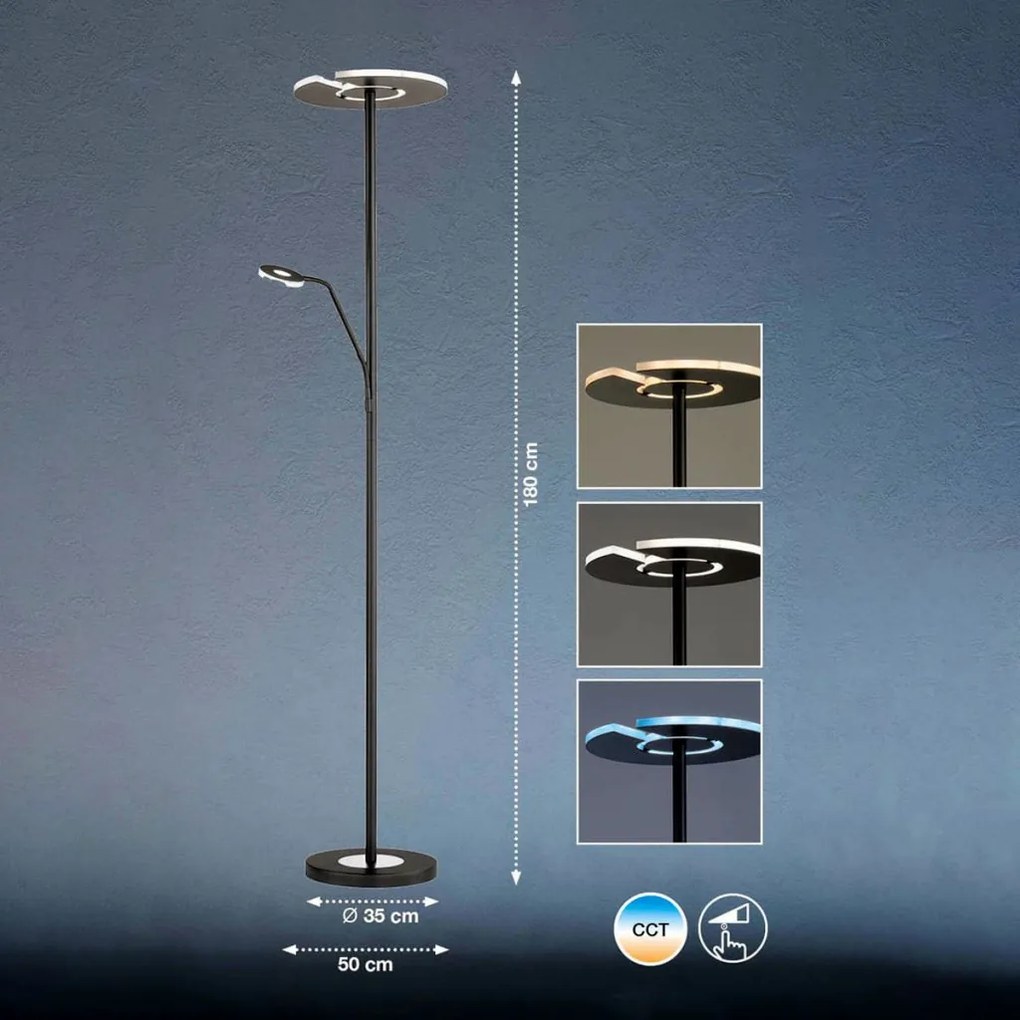 Fischer&Honsel Dent 40318 Állólámpa 1x37W/LED 2700K 5400 lm IP20