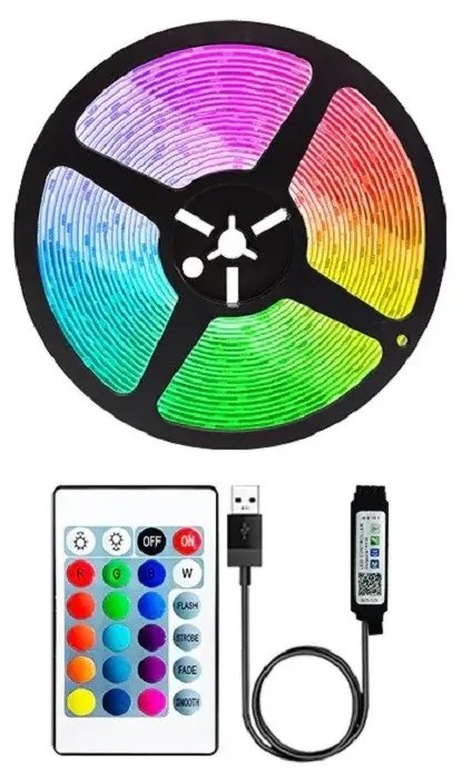 RGB LED szalag J263 10 m