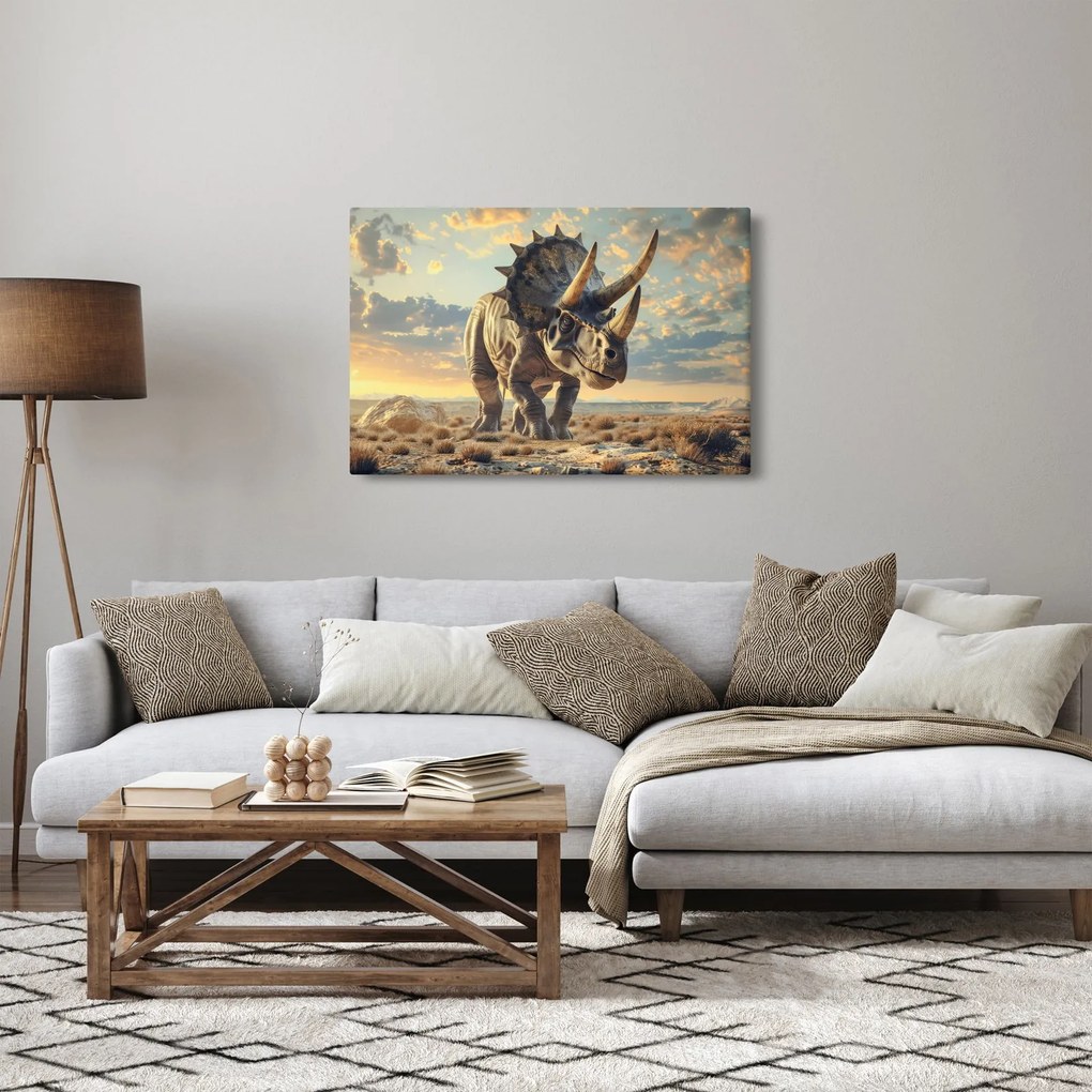 Kép - Triceratops (90x60 cm)