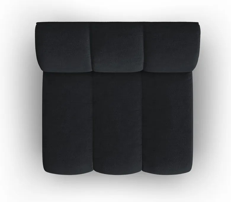 Fekete kanapé modul Lupine – Micadoni Home